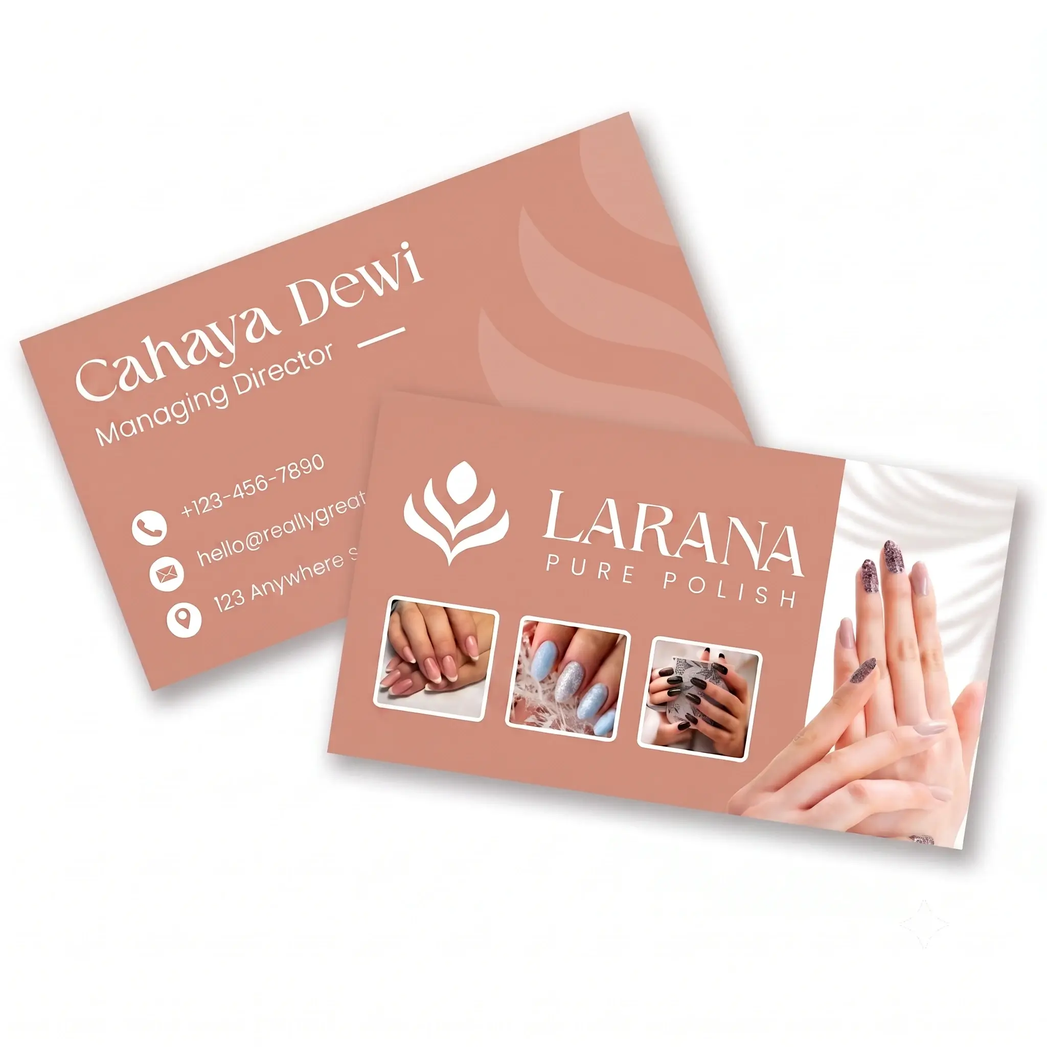 EDITE Solutions business card mockup