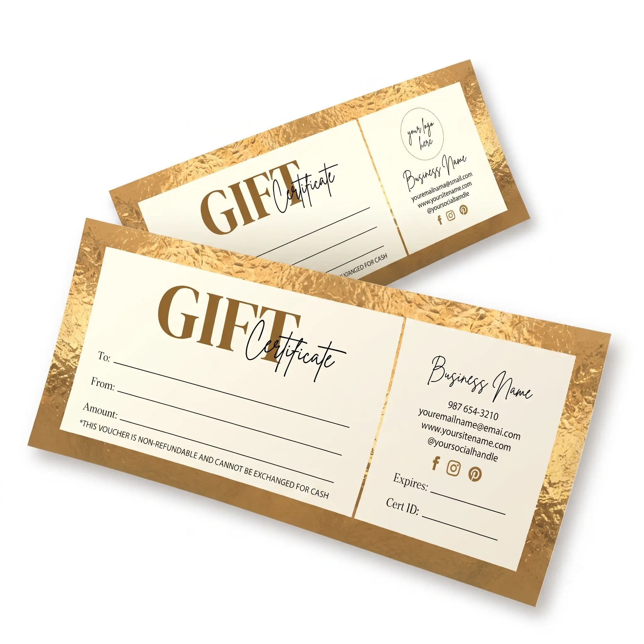 EDITE Solutions gift card mockup