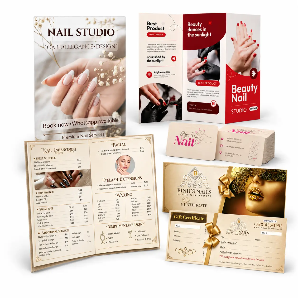 EDITE Solutions print design mockup