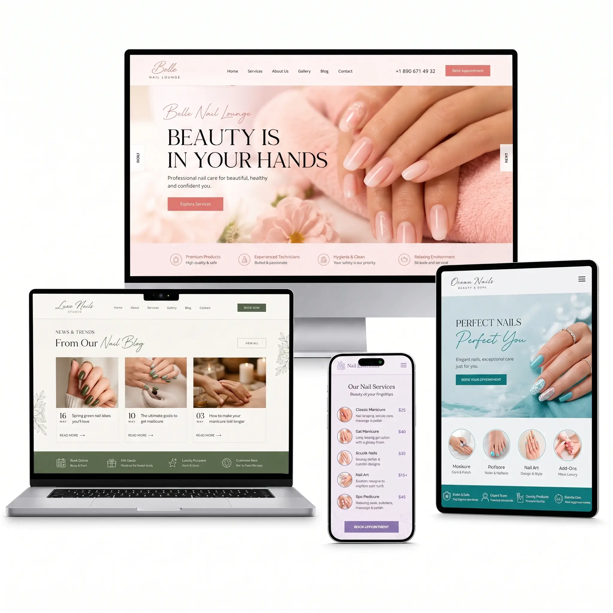 SEO-Friendly Website Design & Booking