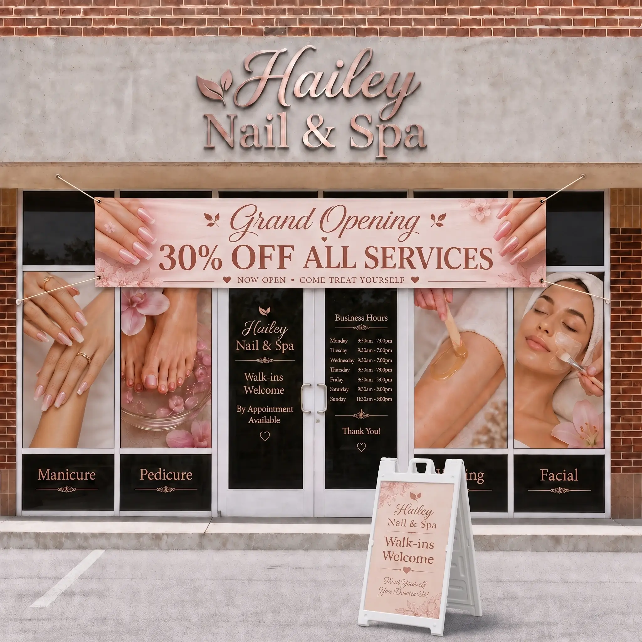EDITE Solutions storefront decals