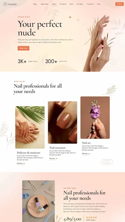 EDITE Solutions - Mẫu website