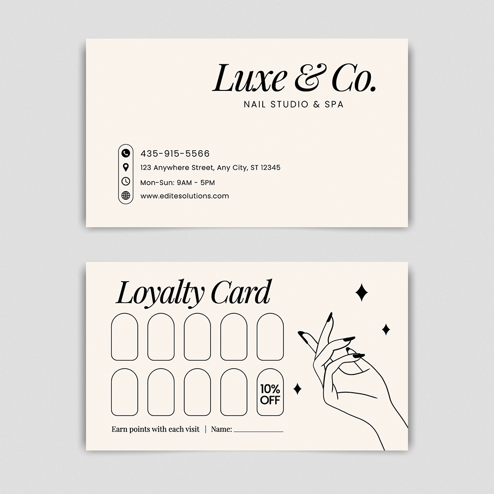 NBC-200 Business Card design template