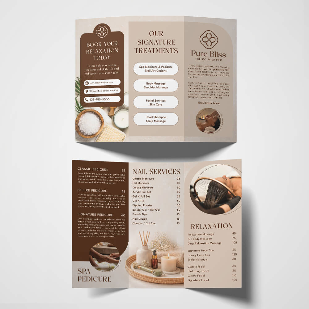 NBR-209 Brochure design template