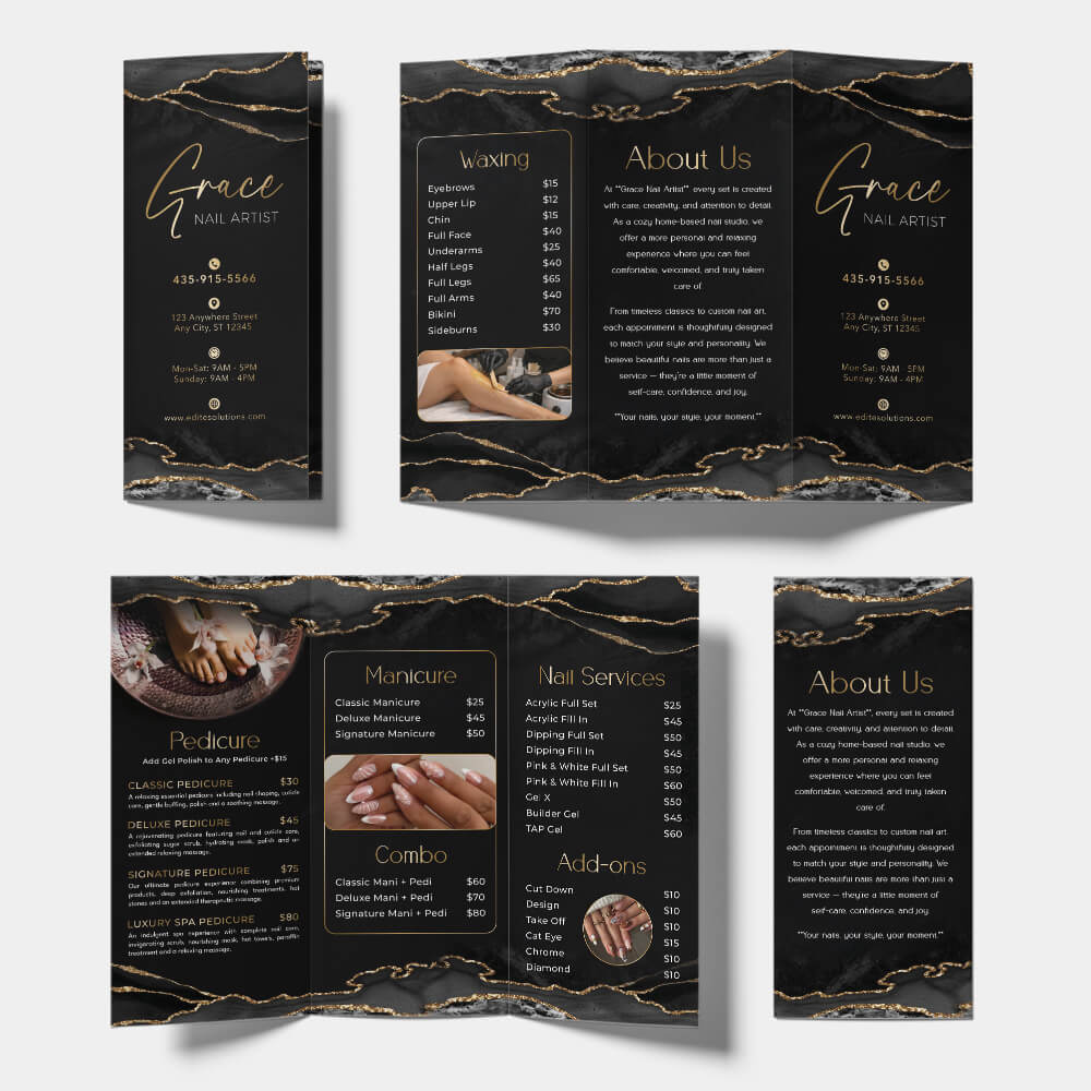 NBR-213 Brochure design template